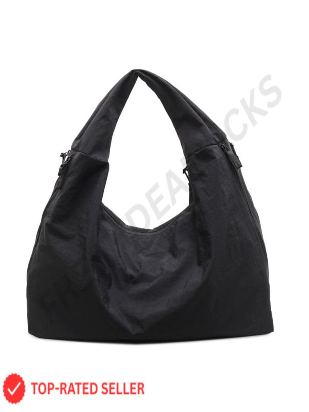 Nylon Slouchy Hobo Tote Bag Women Large Capacity Crossbody Shoulder Handbag